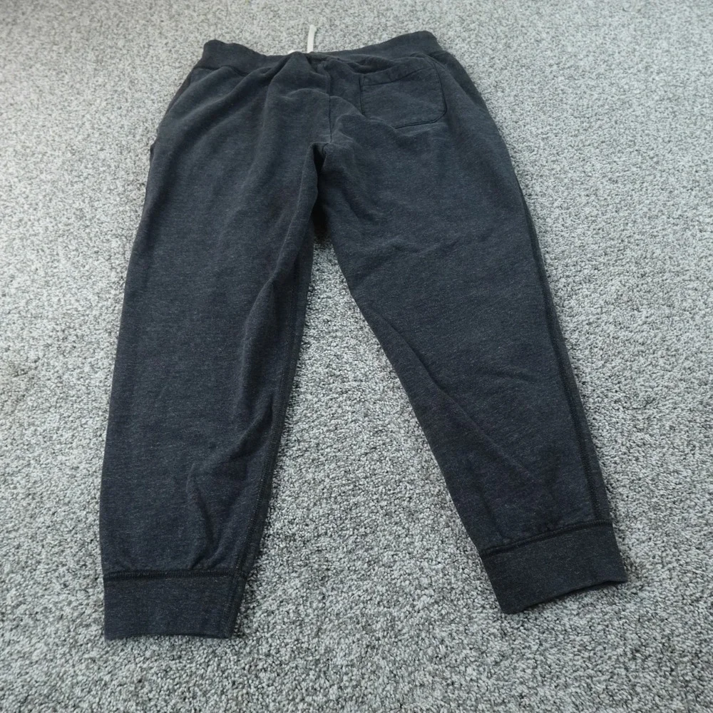 Polo Ralph Lauren Sweatpants Mens M Gray Fleece Jogger Pants Drawstring‎ Pony
